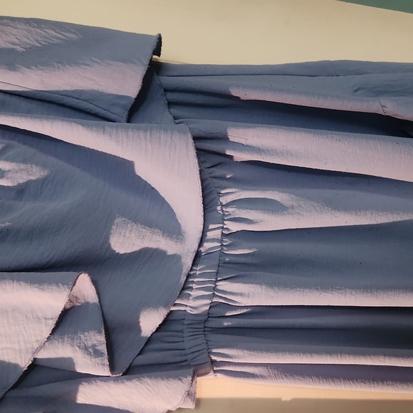 One Shoulder Ruffle Dress - Picture 4 of 7